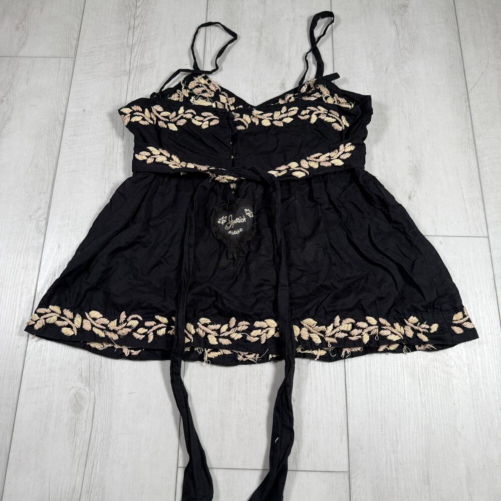 Johnny Was Joystick Boho Cami Top Large Festival Embroidered Floral Romantic - Picture 4 of 9